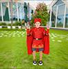 6PCS Kids Lord Farquaad Costumes Outfits with Hat Shirt Cape Gloves (140 cm) view 4