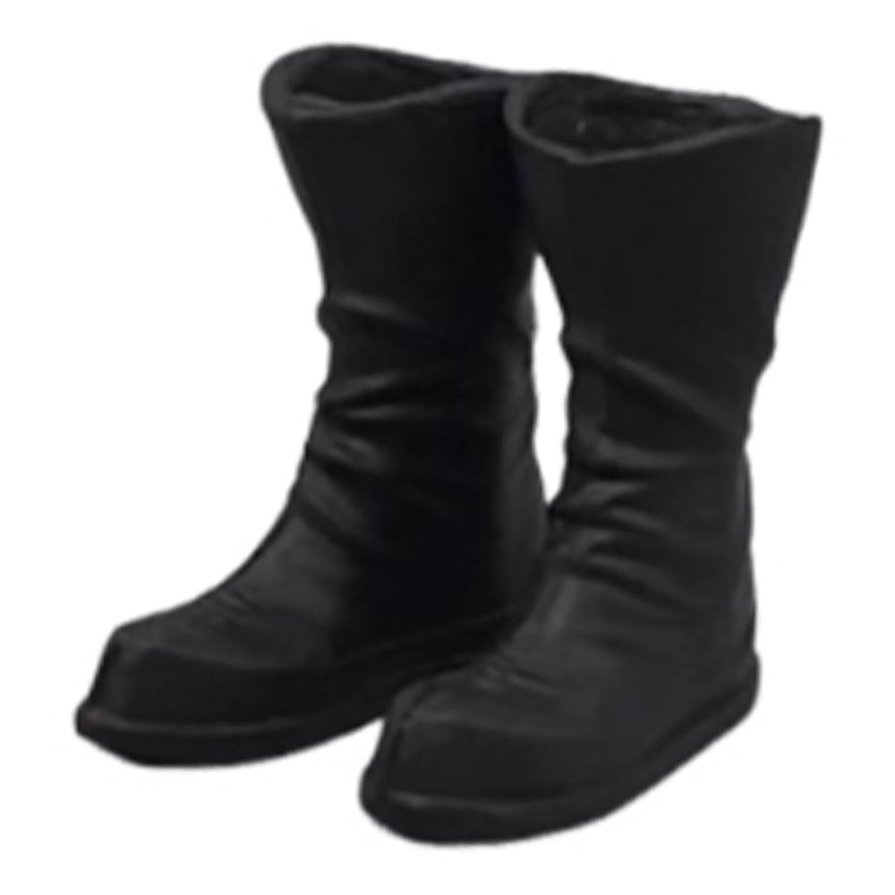 1/12 Scale Boots for Male Action Figures Miniature Shoes Doll Model Dressing Up Accessories PVC Pp Material