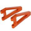 2pcs Alloy Aluminum Front Upper Suspension Control a-Arms 513006 for Rc for Ho-BBY Model Car 1/10 FS Racing Truck Buggy 53810 RC Part(Orange) view 1