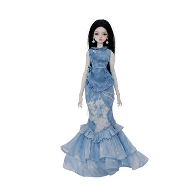 1/4 Sophia Fullset A Bjd Doll Neo-Chinese Cheongsam Style Resin Toy for 15+ Years Old