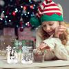 Chunful 4 Pack Winter Craft Kits for Kids, Mason Jar Kit with Accessories for DIY Holiday Party Supplies, DIY Art and Craft Projects Ornament Kits Winter Party Favor Gifts Xmas Activities view 4