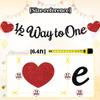 1/2 Way to One Banner, Happy 6 Months, Baby Half Birthday Baby Shower Party Decorations Supplies for Boy Girl view 2
