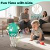 Dancing Octopus Baby Toy,Electric Crawling Octopus Tummy Time Toy,Rechargeable Magic Dancing Music Squid for Kids Ages 3 to 6,Adorable Gifts for Kids Birthdays,Funny Office Desk Decoration (Green) view 4