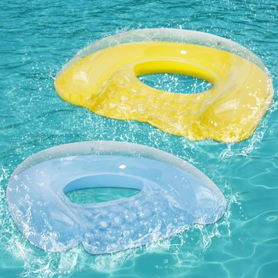 2 Pack Pool Floats Adult, PuppyuWill Minimalist Design Pool Chair Float, 52" X 38" Mood-Boosting Colors, Drifter, Chair, Hammock 3-in-1 Inflatable Pool Toys for Pool Party, Lake, River, Sea, Outdoor