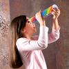 Abaodam DIY Kaleidoscope Making Kit for Kids Educational Science Toy 3Pcs Blank Kaleidoscopes DIY Craft Set for Home Classroom Learning and Party Favors view 2