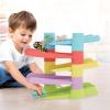 Quercetti Flip Car Race Track Eco Eco-Friendly and Durable Car Track, Educational Toy for Children from 1 Year Old view 4