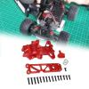 MotiveTech Front Upper Gearbox Cover Multipurpose RC Car Easy Installation RC Vehicle Accessories Direct Replace for 16207 16209 H16PL, Red view 3