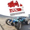 MotiveTech Front Upper Gearbox Cover Multipurpose RC Car Easy Installation RC Vehicle Accessories Direct Replace for 16207 16209 H16PL, Red view 4
