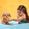 Our Generation Interactive Electronic Puppy for Pets - Accessories for 18 Inch Dolls - Children Aged 3+ - Goldendoodle Pup view 4