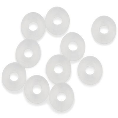 Clear O-Rings, Shocks, 1/18 Mid, Spr, EDM, LM (10) by 1RC Racing