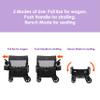 Baby Trend Quest Plus 3-in-1 Stroller Wagon, Dash Black view 2
