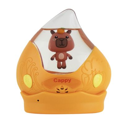Aqua Pets Cappy  Adorable, Curious Capybara Interactive Floating Water Pet with Lights, Sounds & 3 Games  Collectible Toy for Kids Ages 6+