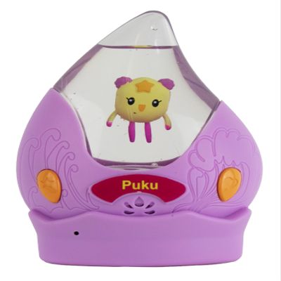 Aqua Pets Puku  Playful, Music-Loving, Interactive Floating Water Pet with Lights, Sounds & 3 Games  Collectible Toy for Kids Ages 6+
