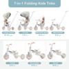Baby Trike 7-in-1 Toddler Push Bike Parent-Controlled Toddler Tricycle to Self-Riding Tricycle Detachable Footrest view 4