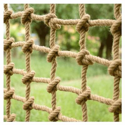Children Climbing Frame Net, Rope Netting Climbing Cargo Net Playground Kids Child Rock Ladder Wall Hammock Tree House Playset Swingset Dia 10mm Grid size12cm(Size:1x1m(3.28X3.28ft))(1x3m)