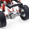 Compatible with WPL B1 B14 B24 C14 C24 1/16 RC Car Spare Upgrade Parts Accessories 2 Set Metal Pull Rod Link Rod Base Bracket RC Car Upgrade Parts view 4