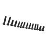 QTUONVD for MN99S MN90 MN99 D90 D91 D96 D99S 1/12 RC Car X18A-3X Metal Front Bumper Upgrade Parts Accessories Black RC Parts view 4