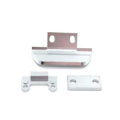 tctrbvv RC Car Parts for WLtoys 144001 124017 124019 1/14 1/12 Metal Front Bumper RC Car Tracked Vehicle Parts and Accessories Upgrade Replacement and Use(Silver)