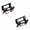 QTUONVD for Axial for SCX10 for Traxxas for TRX4 1/10 RC Crawler Car X18A-LCG Metal Front Bumper with Tow Hook DIY Upgrades Parts RC Parts view 2
