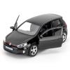 1:36 Volkswagen Golf GTI Toy Car, Diecast Pull Back Model Car, Doors Open, Collection Kids Toy for Aged 3 and up, Gift Black view 1
