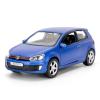 1:36 Volkswagen Golf GTI Toy Car, Diecast Pull Back Model Car, Doors Open, Collection Kids Toy for Aged 3 and up, Gift Blue view 1
