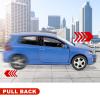 1:36 Volkswagen Golf GTI Toy Car, Diecast Pull Back Model Car, Doors Open, Collection Kids Toy for Aged 3 and up, Gift Blue view 3