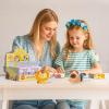 Air Dry Clay for Kids - Modeling Clay Kits, Ultra Light & Soft, Safe & Non-Toxic, 10 Boxes DIY Model Magic Clay 60 Colors with Sculpting Tools und Tutorials, Creative Art Crafts Toys Gifts Boys Girls view 2