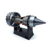 25CM T/R-900 Simulation Turbofan Engine 3D Printed Aviation Model Gift with Switch Finished Product view 4