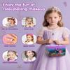 Kids Makeup Kit for Girl, Mermaid Toys for Makeup Sets, Princess Toys Real Washable Cosmetic Set with Mirror, Play Make Up Birthday Gifts for 5 6 7 8 9 10 11 12 Years Old Kid view 4