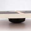 Wooden Balance Board, Non-Slip Surface, 15.7 inch Round Exercise Training Board for Fitness, Black view 3