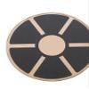 Wooden Balance Board, Non-Slip Surface, 15.7 inch Round Exercise Training Board for Fitness, Black view 4