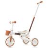 7 in 1 Baby Tricycle, Toddler Tricycle with Removable and Adjustable Push Rod, Toddler Push Bike with Removable Pedal, Canopy, and Guardrail, Tricycle for 18-72 Months (Ivory) view 4