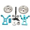 Compatible with 06034 06033 06232 122025 94155 94166 94177 Complete Two Speed Metal Gears Transmission Compatible with 1/10 RC Off-Road Vehicle view 2