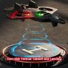 RC Foam Plane - Stable Hover, 2.4G Remote Control, 360  Flip, Automatic Height Keep,RGB LED Light, Vertical Takeoff and Landing,One Key Take & Offn - Suitable for Beginners Gift (Red Shell) view 2