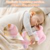 FATIRO Breathing Stuffed Animal Bunny Plush, Breathing Bunny with Soft Light & Music, Interactive Toy Cute Breathing Plush for Adults and Kids view 3