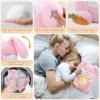 FATIRO Breathing Stuffed Animal Bunny Plush, Breathing Bunny with Soft Light & Music, Interactive Toy Cute Breathing Plush for Adults and Kids view 4