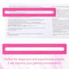 4pcs Mahjong Card Line Finder, Mahjong Rules Reader Bright Beginner-Friendly Mah Jong Card Guide Reader Helper Tool Perfect Mah Jong Gifts & Accessories for Players (Pink) view 3