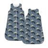 Muishi Funny Manatee And Moon Baby Wearable Blanket Infant Boys Girls Sleeping Bag For Newborn Unisex Baby Stuff Sleep Sack Suit S(0-6month) view 1