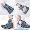 Muishi Funny Manatee And Moon Baby Wearable Blanket Infant Boys Girls Sleeping Bag For Newborn Unisex Baby Stuff Sleep Sack Suit S(0-6month) view 3