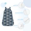 Muishi Funny Manatee And Moon Baby Wearable Blanket Infant Boys Girls Sleeping Bag For Newborn Unisex Baby Stuff Sleep Sack Suit S(0-6month) view 4