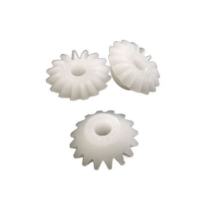 10pcs S163A Plastic Bevel Gears - 16 Teeth Bevel Pinions for DIY Projects with 3mm Shaft Hole