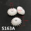 10pcs S163A Plastic Bevel Gears - 16 Teeth Bevel Pinions for DIY Projects with 3mm Shaft Hole view 2