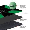 sharkplay 70 x 35 Inch Poker Mat, 10 Players Texas Hold'em Poker Table Top with Carrying Bag for Poker Games, Blackjack, Casino view 4