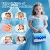 Kids Makeup Kit for Girl, Frozen Toys for Makeup Sets, Princess Toys Real Washable Cosmetic Set with Mirror, Play Make Up Birthday Gifts for 5 6 7 8 9 10 11 12 Years Old Kid view 4
