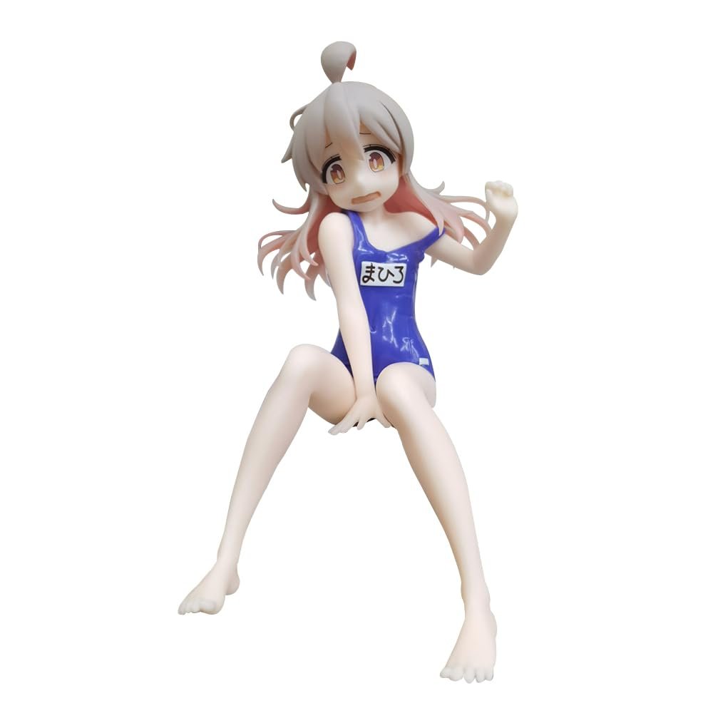 Mahiro Oyama Figure Statue Mahiro Oyama Desktop Cute Figure Anime Figurine Swimsuit Ver. Sitting Pose Collectibles Decoration 3.93 Inch