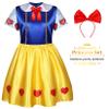 18 Pcs Princess Dress Up Clothes for Little Girls, Role Play Dress Up Princess Costume Gift Set, Princess Dress Up Toys for Toddler, Birthday Christmas Party Gifts for Girls Aged 3-6 Years Old view 3
