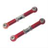 Compatible with MJX for Hyper Go 14209 14210 H14BM 1/14 RC Car Upgrade Parts Accessories Metal Steering Rod (Red) RC Car Part Accessories view 1