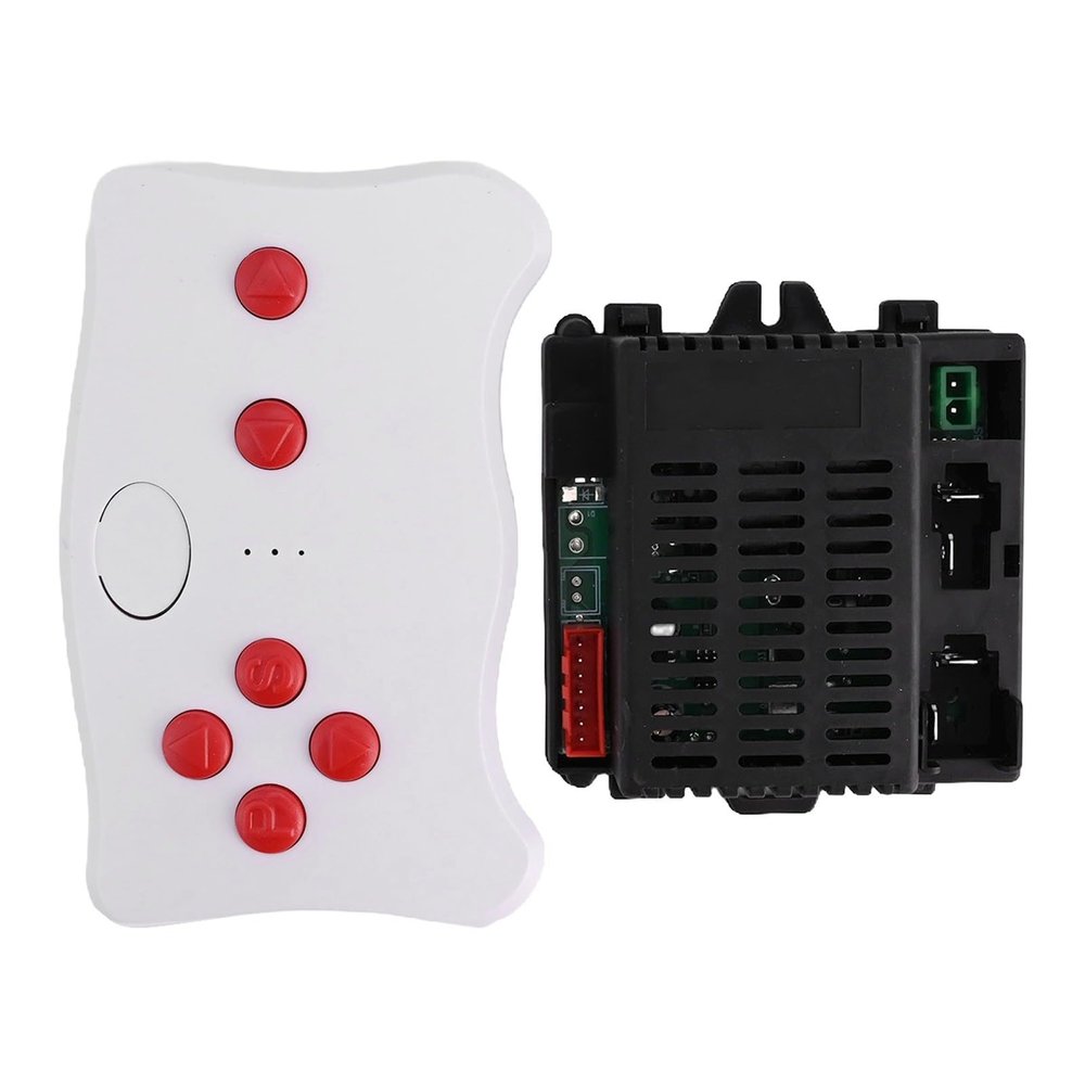 Receiver Electric Motor Control Box 2.4G Wireless Transmitter Module for 6V 12V Kids Ride On Car Weelye RX57 Remote Control System(TX10 and RX57 6V)