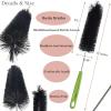 17 Inches Extra Long Handle Bottle Cleaning Brush for Narrow Neck Wine, Beer Bottle, Sport Bottles, Baby Bottles, deep Cups, Vase, Thermos, Glass, Pipes, Kitchen Sinks, Flask, and Hummingbird Feeders view 3