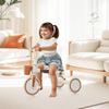 Foldable Kids Tricycle with Adjustable Pedals, Removable Canopy & Cup Holder Safe, Portable Toddler Bike view 2